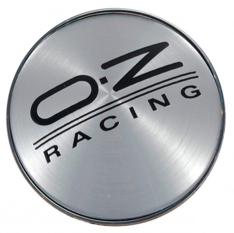 Колпачок на диски OZ Racing 55/52/4 серебро с черным