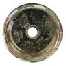 Заглушка ступицы Land Rover 66/62/9 хром черный 