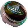 Заглушка ступицы Land Rover 66/62/9 хром черный 