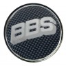 Колпачок ступицы BBS (63/59/7) хром и карбон
