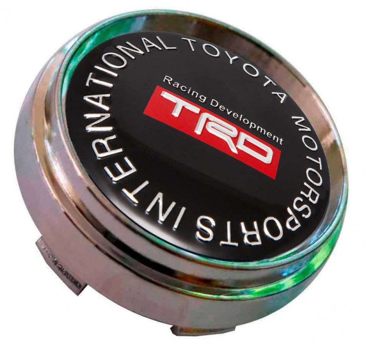 Заглушка ступицы Toyota TRD 66/62/9 черный