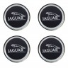 Колпачок ступицы Jaguar (63/59/7) хром и черный