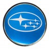 Колпачок ступицы Subaru (63/59/7) синий 