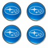 Колпачок ступицы Subaru (63/59/7) синий 