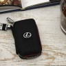 Чехол для ключей Lexus фактурная кожа премиум
