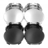 Колпачки на диски 60/57/9 black
