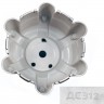 Колпачок ступичный  КиК ДС 312 черный глянец