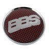 Колпачок ступицы BBS 63/58/8 красный/хром 