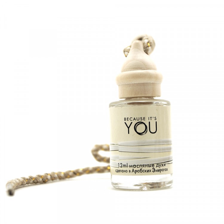 Автопарфюм Emporio Armani Because It’s You подвесной 12 мл 