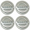 Колпачок на диски Nissan ijitsu 60/57/13 серый-хром    