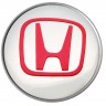 Колпачок на диски Honda 60/55/7 хром/красный
