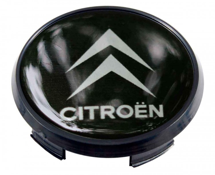 Колпачок литого диска Citroen 63/56/10 черный