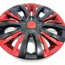 Колпак на колеса Lion Carbon Red Mix 16
