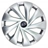 Колпак колеса Киа АК189 R15 ABS пластик серебристый 
