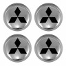 Колпачки на диски ВСМПО со стикером Mitsubishi 74/70/9