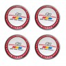 Колпачок на диски Honda Mugen Power 60/55/7 хром