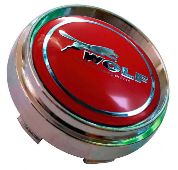 Заглушка ступицы Ford Motorcraft WOLF 66/62/9 красный