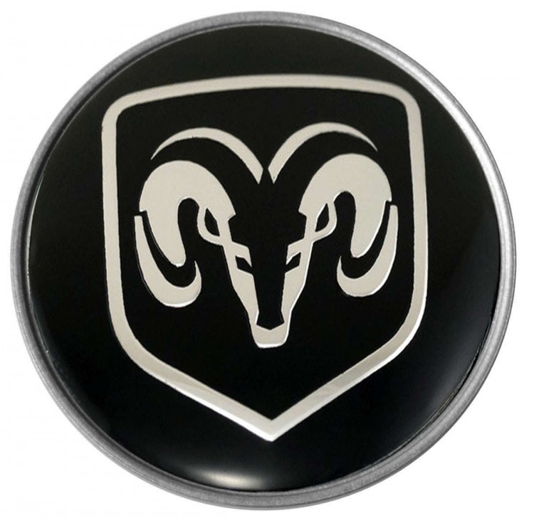 Колпачок на диски Dodge 60/55/7 черный/хром