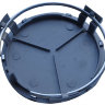 Колпачок в диск МЕРСЕДЕС, 75/70/16 grey carbon