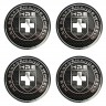 Колпачок ступицы HRE (63/59/7) хром черный 