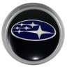 Колпачки на диски ВСМПО со стикером Subaru 74/70/9 черный