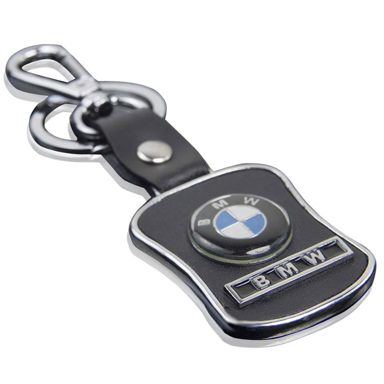 Брелок BMW 50*38 с карабином и кольцом