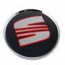 Колпачок ступицы Seat 63/58/8 черный 