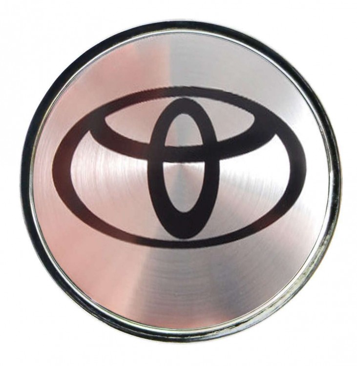 Колпачок ступицы Toyota (63/59/7) хром черный 