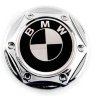 Колпачок на диски BMW 68/62/10 черно-белый гайка  