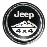 Колпачок ступицы Jeep 4x4 (63/59/7) хром и черный