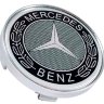Колпачок ступицы Mercedes (63/59/7) хром