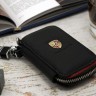 Чехол для ключей зажигания Порше фактурная кожа премиум
