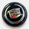Заглушка литого диска Cadillac 67/56/16 черный  