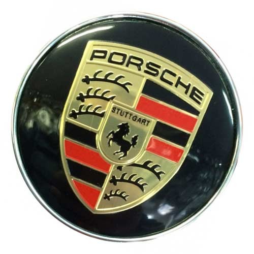 Колпачок центральный Porsche 68/62.5/10 черный