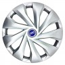 Колпак колеса Фиат АК189 R15 ABS пластик серебристый