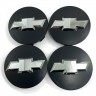 Колпачок на диски ШЕВРОЛЕ 83/75/15 GMC-023 9596403 черный и хром