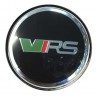 Колпачок ступицы Skoda VRS (63/59/7) хром черный