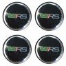 Колпачок ступицы Skoda VRS (63/59/7) хром черный