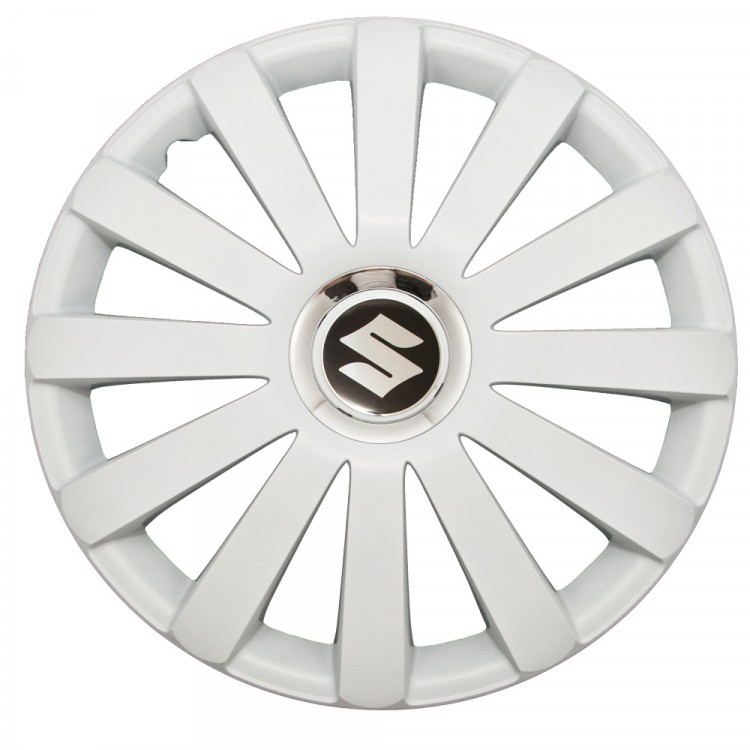 Колпаки колесные R16 Suzuki SPR Pro White 