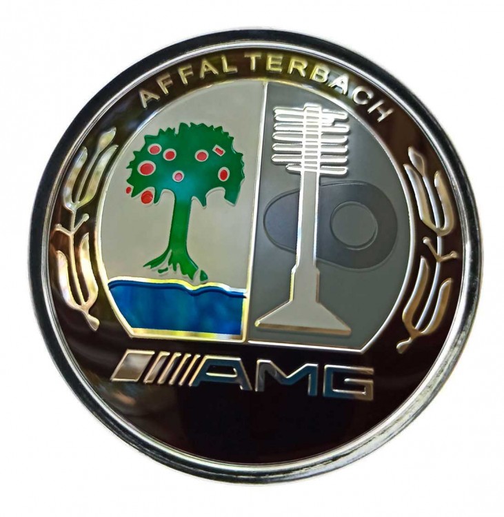 Колпачок ступицы Mercedes Amg (63/59/7) хром