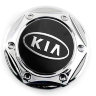 Колпачок на диски KIA 68/62/10 хром-черный гайка