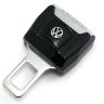 Заглушка с гнездом под ремень Volkswagen черная