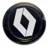Колпачок на диски Renault 63/56/12 black 