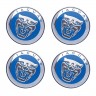 Колпачок диска Jaguar 60/56/9 хром-синий