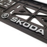 Рамка номерного знака Skoda