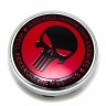 Колпачок на диски Punisher 60/56/9 черный и красный