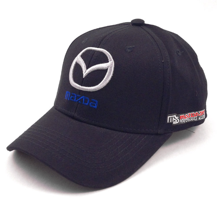 Кепка с козырьком Mazda синяя