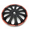 Колпак R14 Skoda черный с краксным