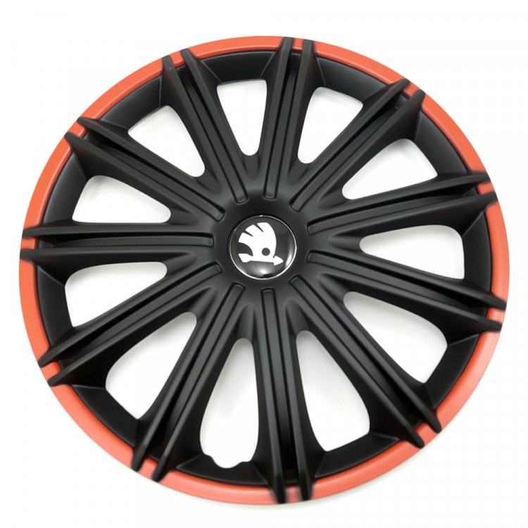 Колпаки авто R14 Skoda NrRed