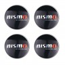Колпачок на диски Nissan Nismo 60/55/7 черный